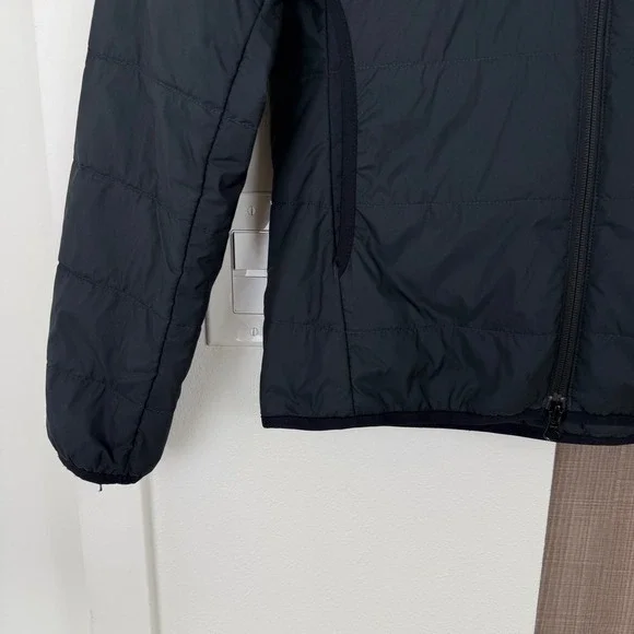 Fjallraven Black Keb Padded Hoodie Jacket Puffer Full Zip Size Small - Picture 7 of 14